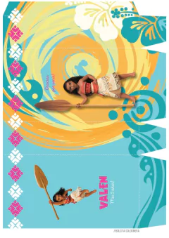 KIT IMPRIMIBLE MOANA - Tres Cerditos Kits Imprimibles