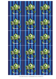 Kit imprimible Monsters - loja online