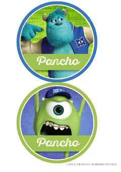 Imagem do Kit imprimible Monsters