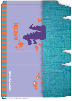 Kit imprimible El monstruo de la laguna - tienda online