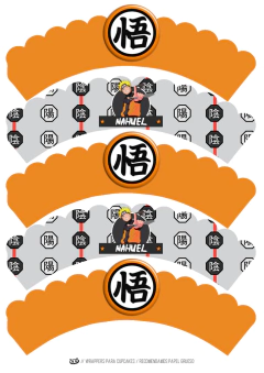 Kit imprimible Naruto - tienda online