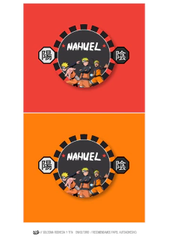 Kit imprimible Naruto - Tres Cerditos Kits Imprimibles