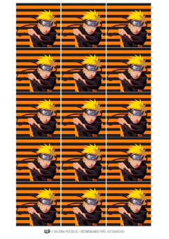 Imagen de Kit imprimible Naruto