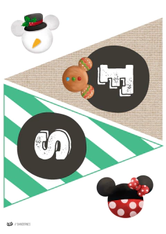 KIT IMPRIMIBLE NAVIDAD DISNEY en internet