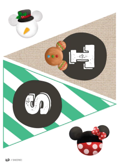 KIT IMPRIMIBLE NAVIDAD DISNEY - tienda online
