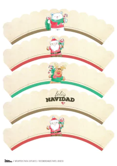 KIT IMPRIMIBLE NAVIDAD