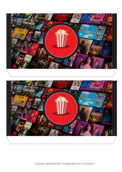 Kit imprimible Netflix movie fans - loja online