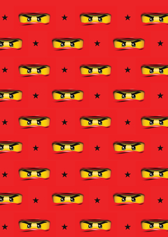 Imagen de Kit imprimible Ninjago