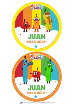 KIT IMPRIMIBLE Number Blocks - tienda online
