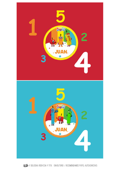 KIT IMPRIMIBLE Number Blocks - tienda online