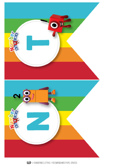 KIT IMPRIMIBLE Number Blocks - Tres Cerditos Kits Imprimibles