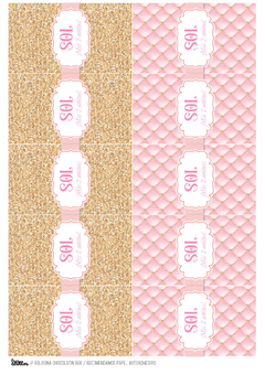 Kit imprimible Osita princesa | PDF editable - tienda online