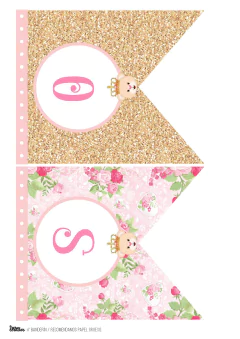 Kit imprimible Osita princesa | PDF editable - comprar online