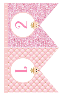 Kit imprimible Osita princesa | PDF editable en internet