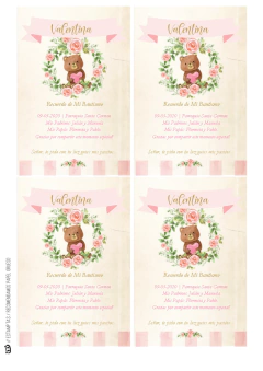 Kit imprimible Osita Shabby - tienda online
