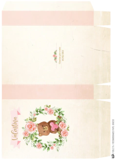 Imagen de Kit imprimible Osita Shabby