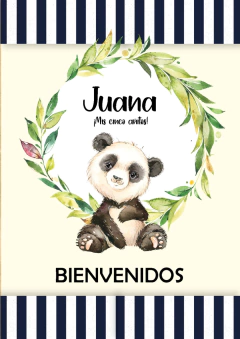 KIT IMPRIMIBLE PANDA - Tres Cerditos Kits Imprimibles