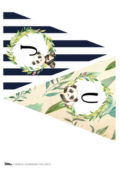 KIT IMPRIMIBLE PANDA - tienda online