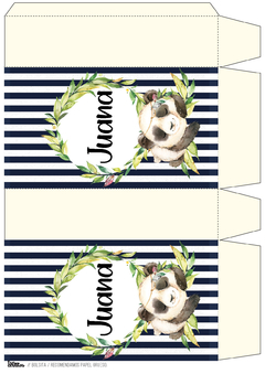 KIT IMPRIMIBLE PANDA - comprar online