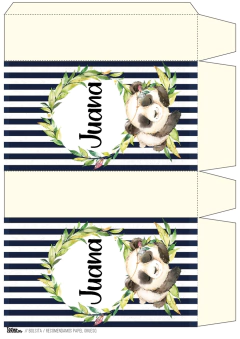 KIT IMPRIMIBLE PANDA - comprar online