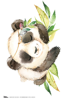 KIT IMPRIMIBLE PANDA en internet