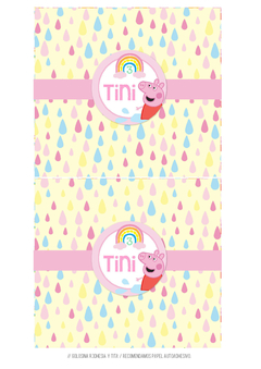 Imagen de KIT IMPRIMIBLE Peppa Pig