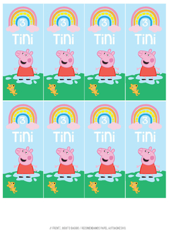 KIT IMPRIMIBLE Peppa Pig