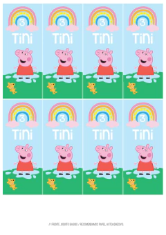 KIT IMPRIMIBLE Peppa Pig