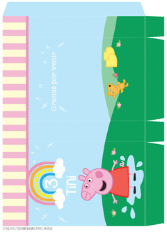 KIT IMPRIMIBLE Peppa Pig en internet