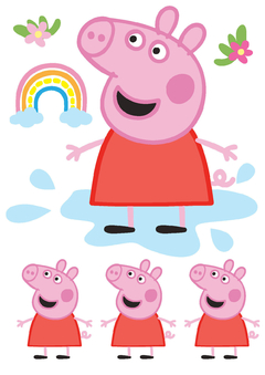 Imagen de KIT IMPRIMIBLE Peppa Pig