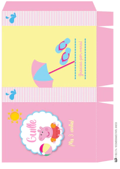 KIT IMPRIMIBLE PEPPA PIG POOL PARTY