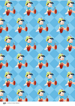Kit imprimible Pinocchio - Tres Cerditos Kits Imprimibles