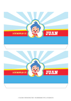 Kit imprimible Plim Plim en internet