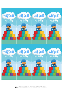 Image of KIT IMPRIMIBLE Pocoyo