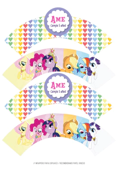 Kit imprimible Mi pequeño Pony - tienda online