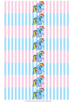 Kit imprimible Mi pequeño Pony en internet