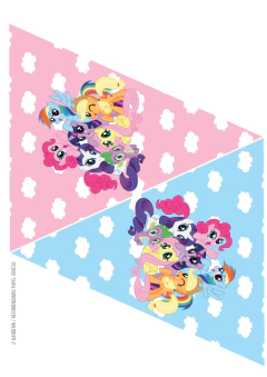 Kit imprimible Mi pequeño Pony - comprar online