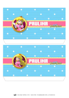 KIT IMPRIMIBLE Princesa Peach Super Mario en internet