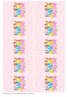 Kit imprimible Princesas Disney - tienda online