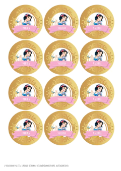 Kit imprimible Princesas Disney en internet