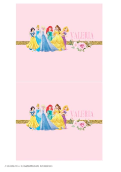 Kit imprimible Princesas Disney - Tres Cerditos Kits Imprimibles