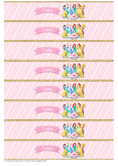 Kit imprimible Princesas Disney - comprar online