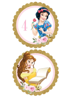 Kit imprimible Princesas Disney en internet