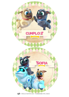 Kit imprimible Puppy dog pals nena - buy online