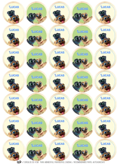 Imagen de Kit imprimible Puppy dog pals varón