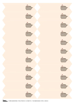 Kit imprimible Pusheen Cats