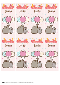 Kit imprimible Pusheen Cats - comprar online