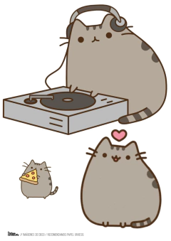Imagen de Kit imprimible Pusheen Cats