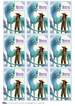 Kit imprimible Raya y el último dragón - tienda online