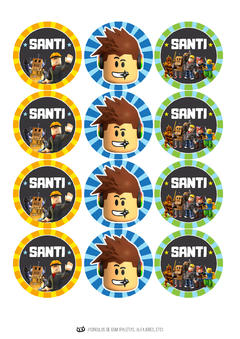 Imagen de Kit imprimible Roblox Game